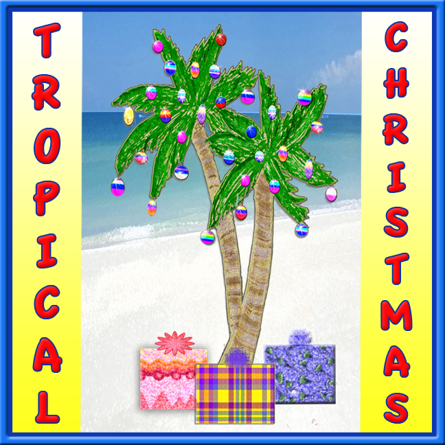 Beach Christmas Cards and Gifts