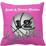 Basketball Pillows for Girls
