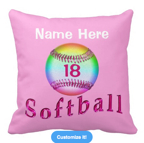 Softball Pillow