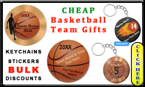 CHEAP Basketball Keychains for Basketball Team Gifts | Gifts for ...