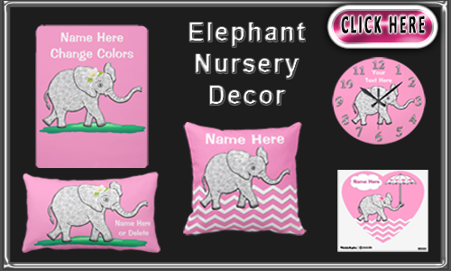 Elephant Nursery Decor