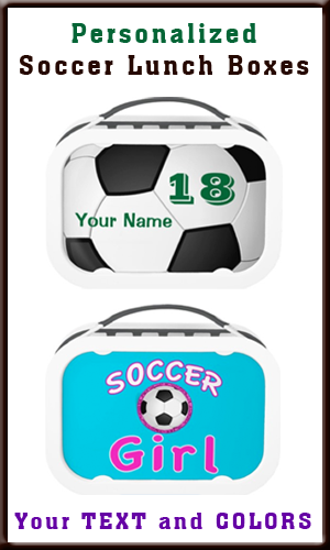 Soccer Lunch Boxes Kids