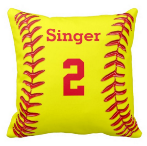 Softball Pillows