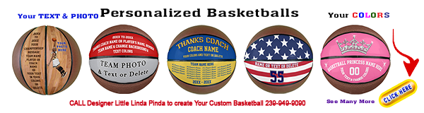 Personalized Basketballs