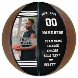 Personalized Basketball. Basketball Ball. Gift Ideas for Basketball Players. Custom Basketball. 